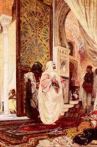 Arab or Arabic people and life. Orientalism oil paintings  233, unknow artist